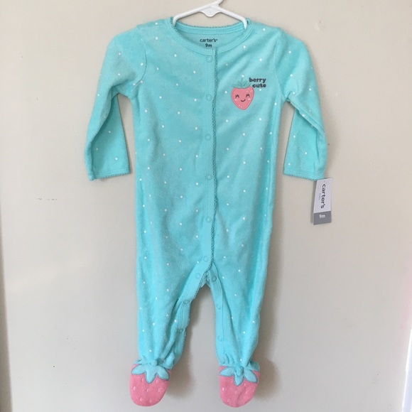 terry cloth baby pajamas